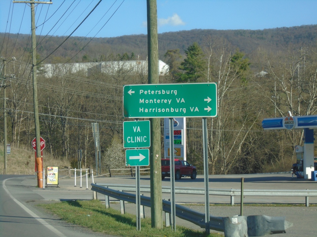 US-33 East Approaching US-220