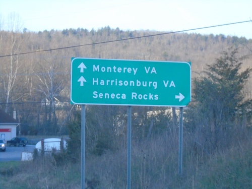 US-220 South Approaching US-33