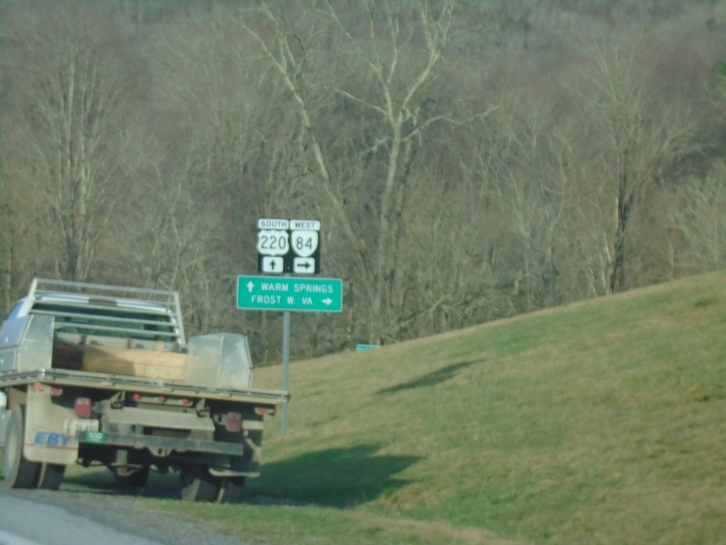 US-220 South at VA-84 West