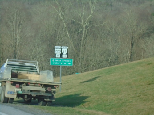 US-220 South at VA-84 West