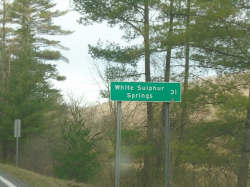 WV-92 South - Distance Marker