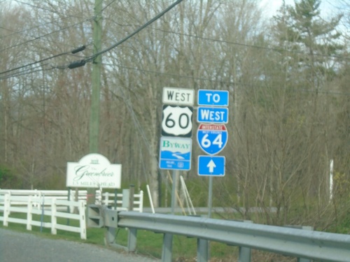 US-60 West/To I-64 West