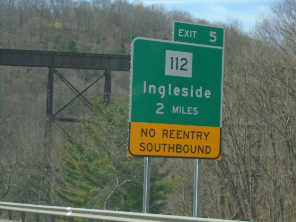 I-77 South - Exit 5