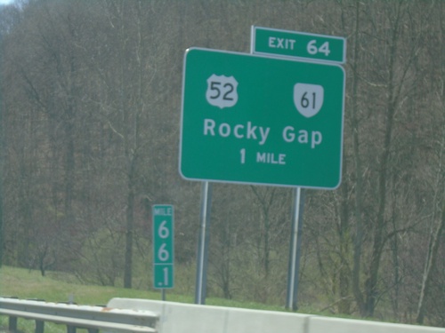 I-77 South - Exit 64