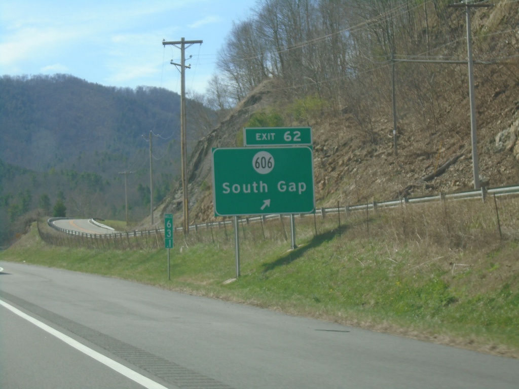 I-77 South - Exit 62