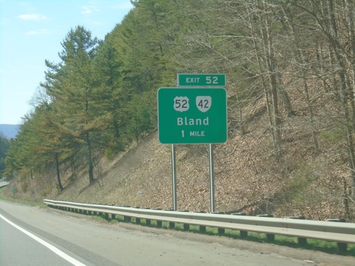 I-77 South - Exit 52