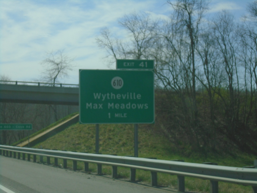 I-77 South - Exit 41