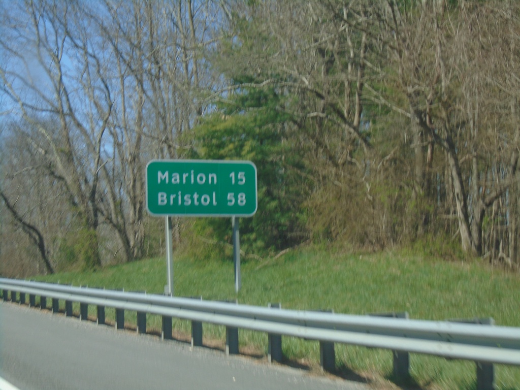 I-81 South - Distance Marker