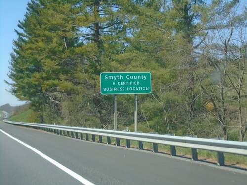 I-81 South - Smythe County