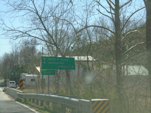 VA-16 South at US-58