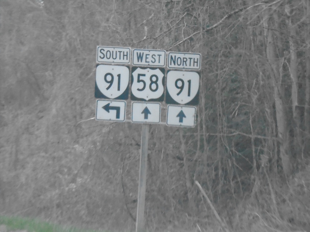 US-58 West at VA-91