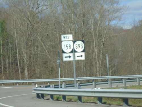 US-58 Alt. West at VA-158/VAS-893