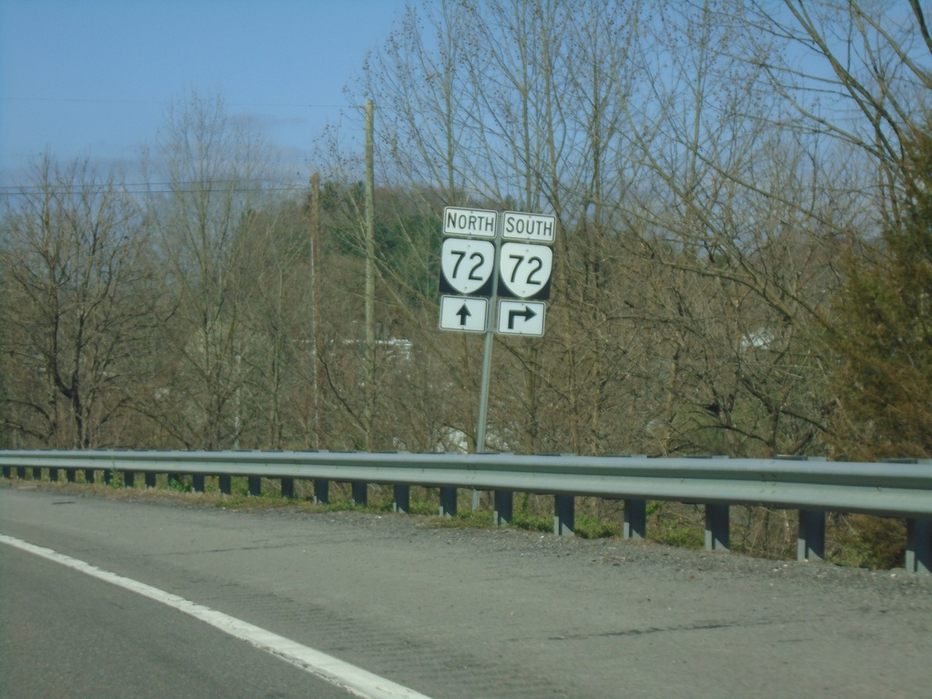 Alt. US-58 West Approaching Exit 2