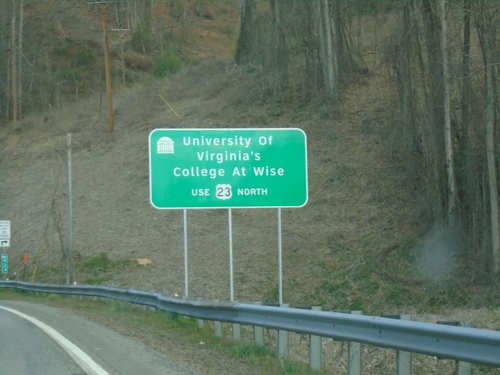 Alt. US-58 West - University of Virginia's College at Wise