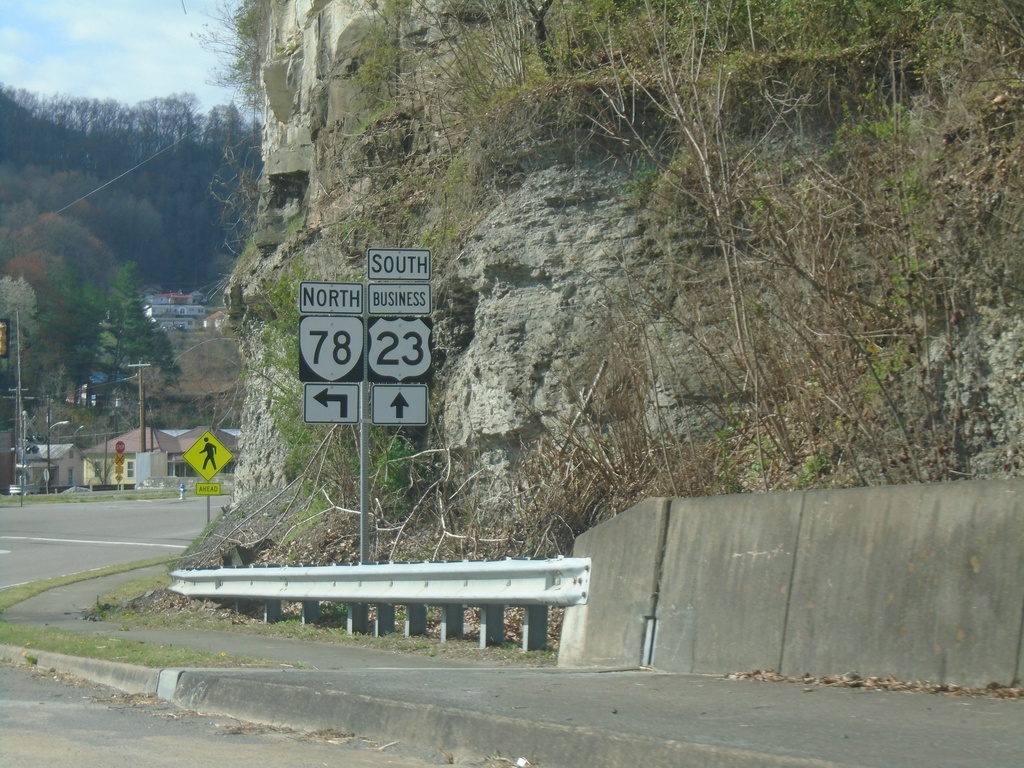 Bus. US-23 South at VA-78