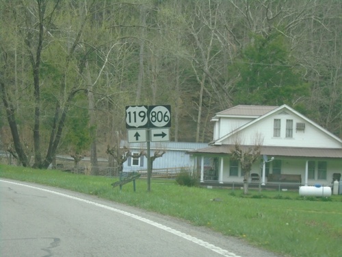 US-119 North at KY-806