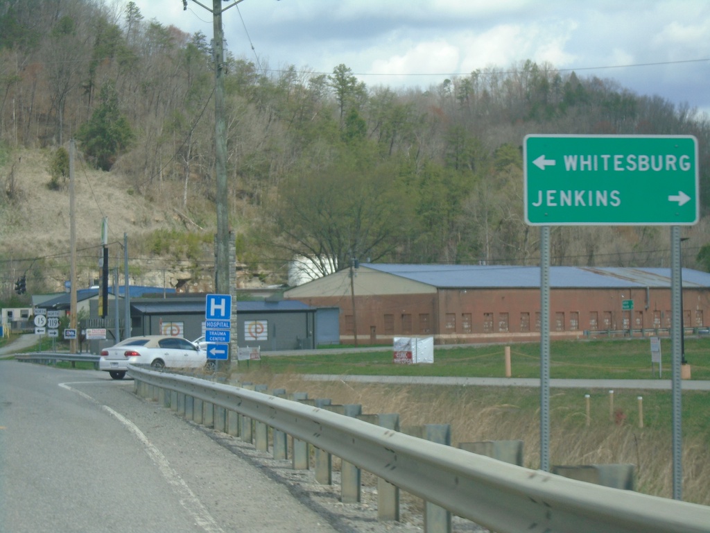 US-119 North at KY-15