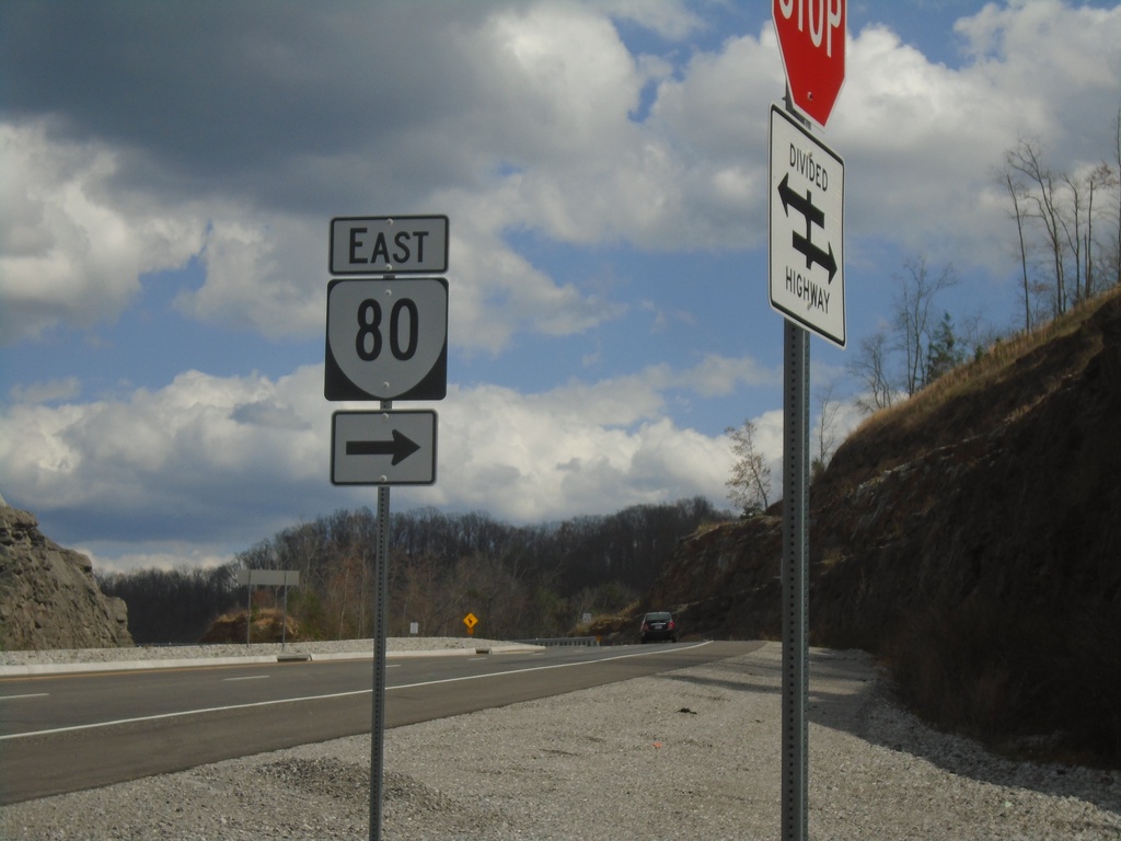 VA-460 East at Breaks Park Road (To) VA-80 East