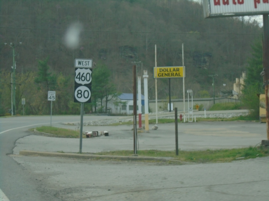 US-460/KY-80 West - Pike County