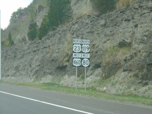 US-23/US-119 North/US-460/KY-80 West - Pikeville