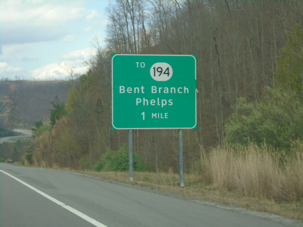 US-119 Approaching KY-194