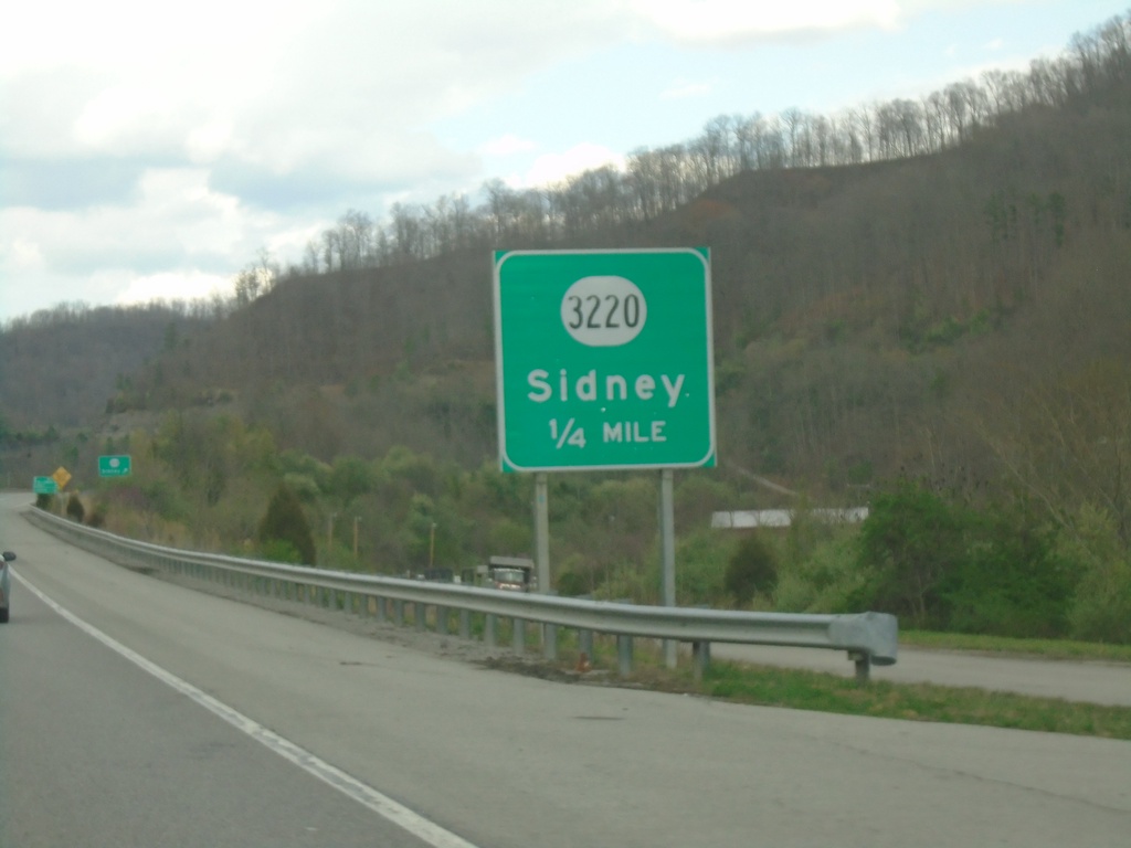 US-119 North Approaching KY-3220