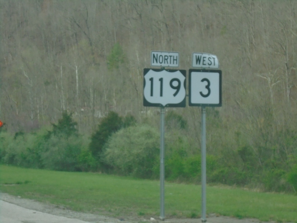 US-119 North/WV-3 West - Boone County