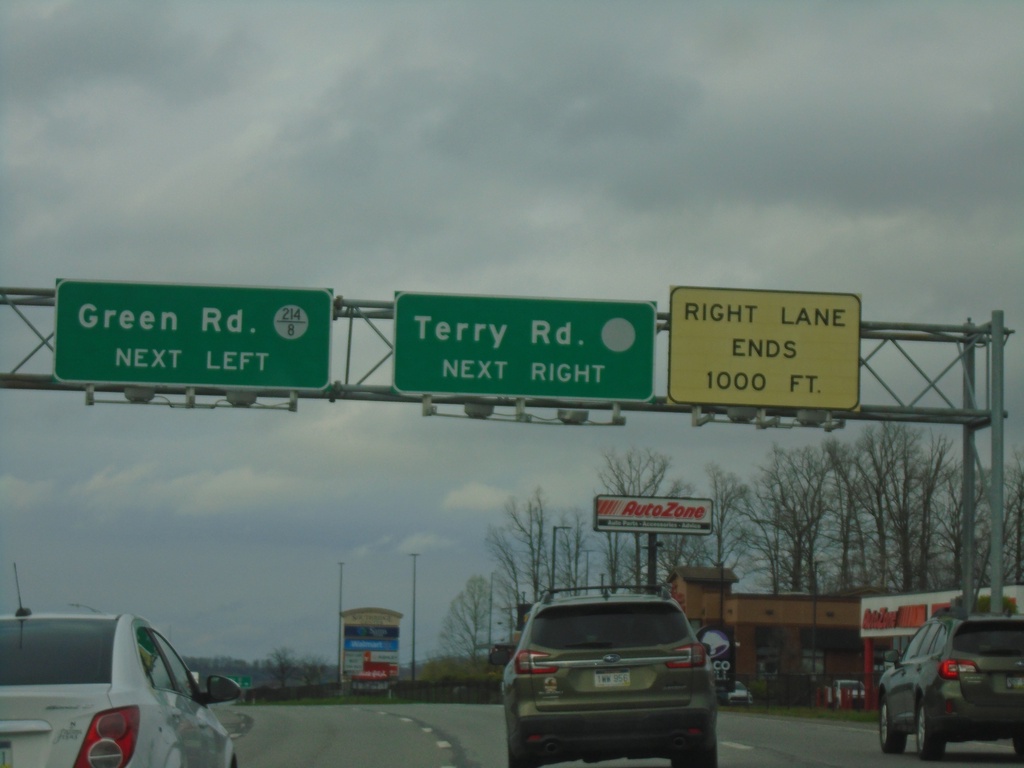 US-119 North at Green Road/Terry Road