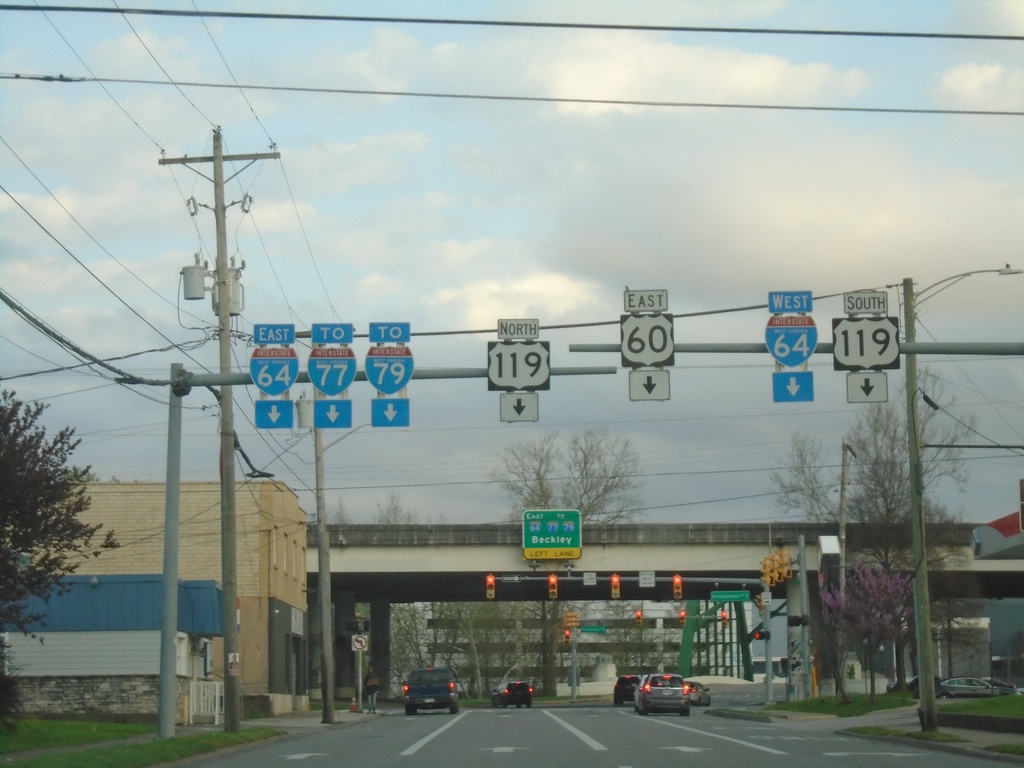 US-60 East Approaching I-64/US-119