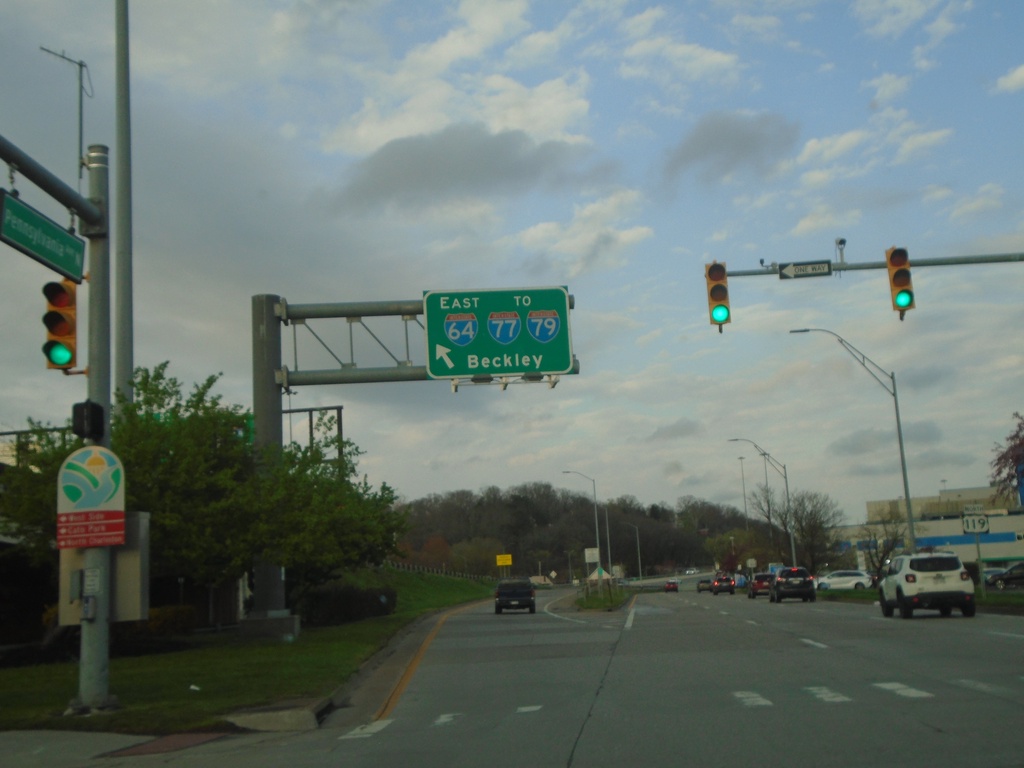 US-119 North at I-64/To I-77/To I-79