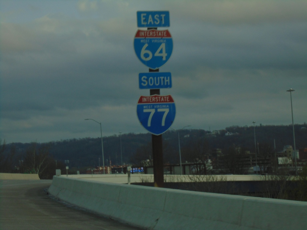 I-64 East/I-77 South - Charleston