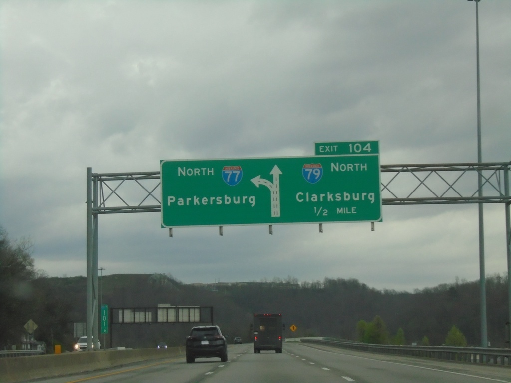 I-77 North - Exit 104