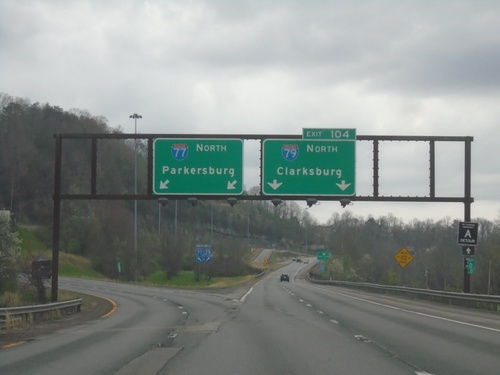 I-77 North - Exit 104