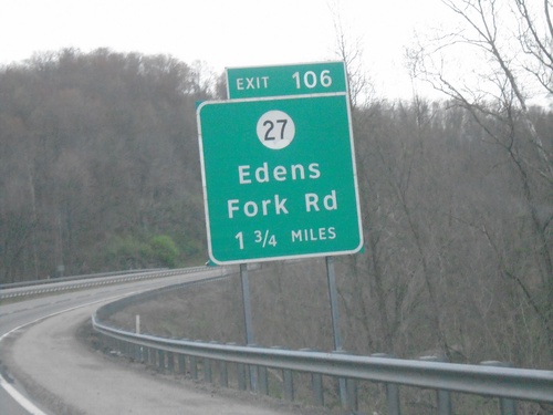 I-77 North - Exit 106