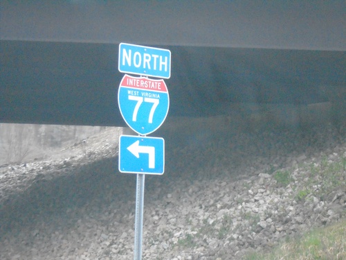 Haines Branch Road at I-77 North