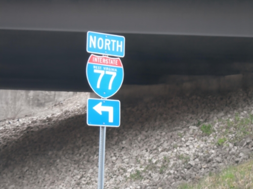 Haines Branch Road at I-77 North