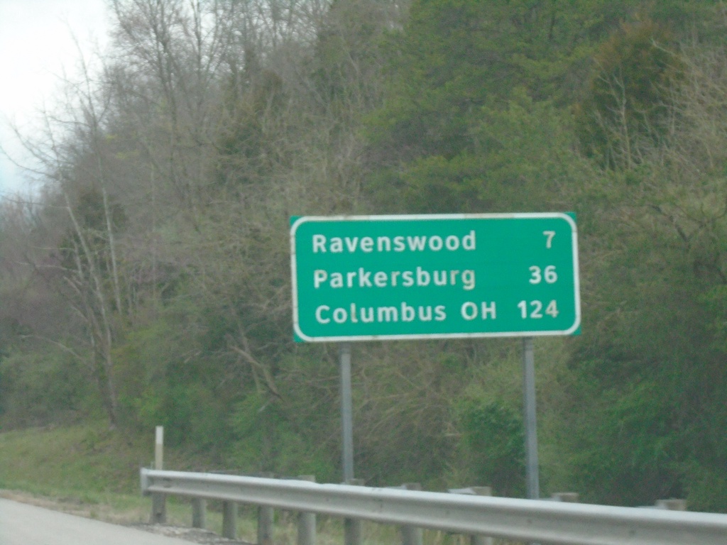 I-77 North - Distance Marker