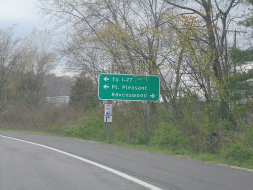 US-33 East Approaching WV-68