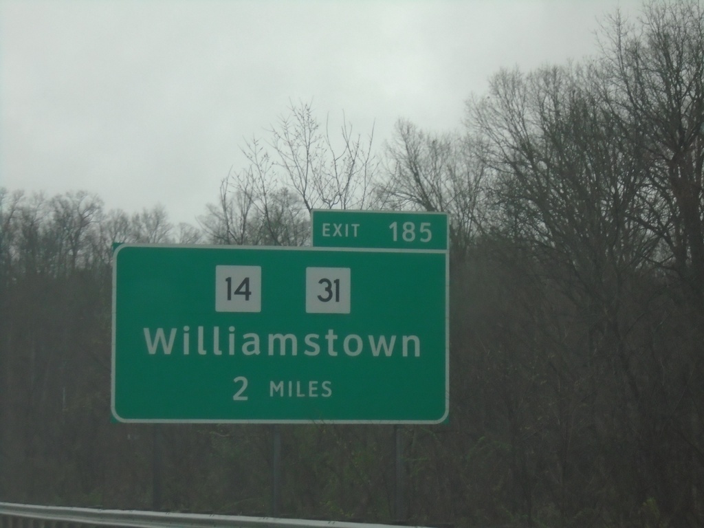 I-77 North - Exit 185