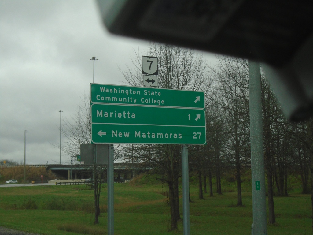 I-77 North - Exit 1 Offramp at OH-7