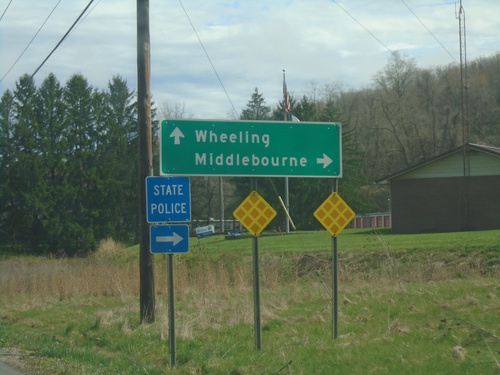 WV-2 North Approaching WV-180