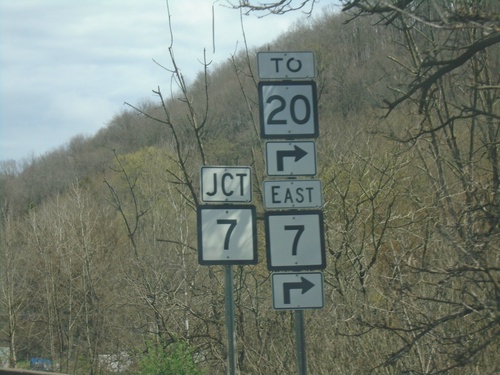 WV-2 North at WV-7 East/To WV-20