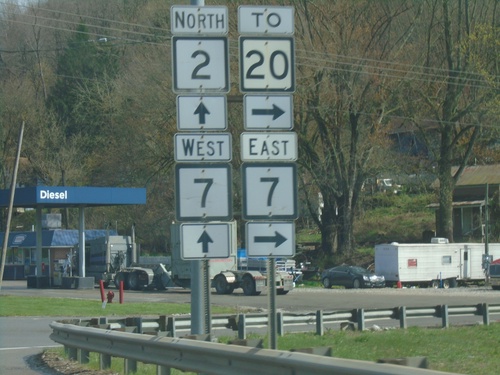 WV-2 North at WV-7