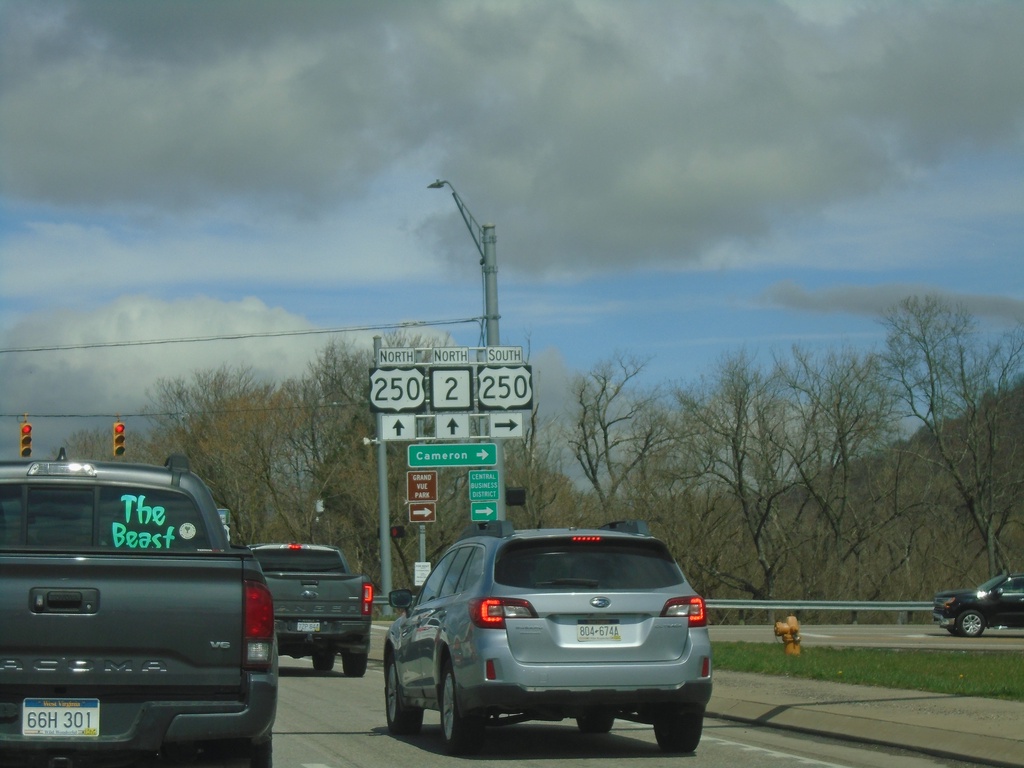 WV-2 North at US-250