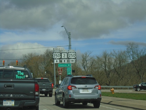 WV-2 North at US-250