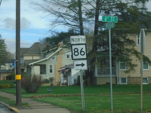 US-250 West/WV-2 North at WV-86