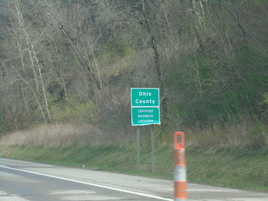 US-250 West/WV-2 North - Ohio County