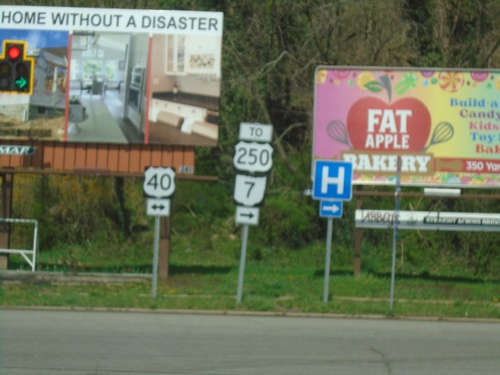 Marion St. at US-40 - To OH-7/US-250