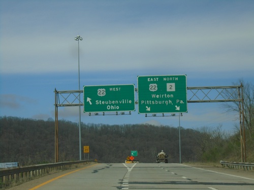 WV-2 North at US-22