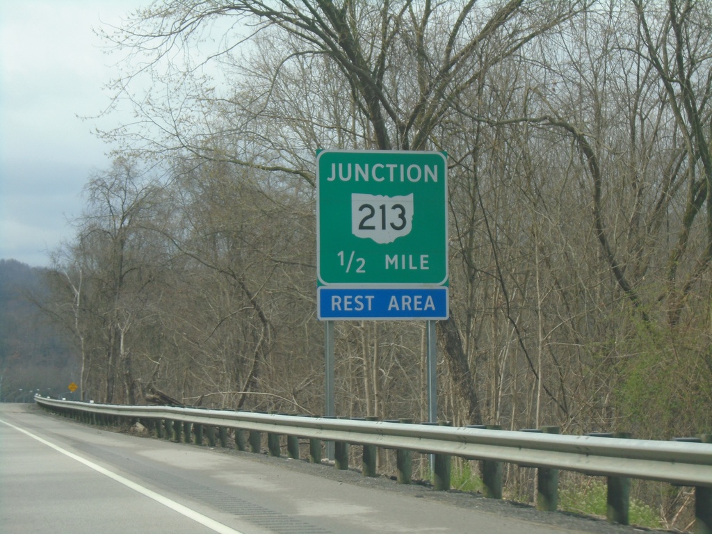 OH-7 North Approaching OH-213